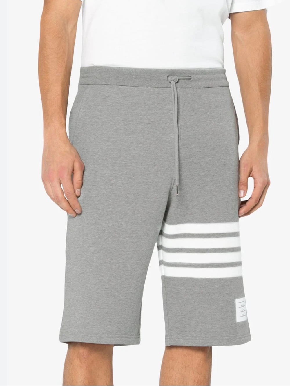 Thom Browne 4 Bar Terry Sweat Shorts Gray Size 4 US XL Cotton Japan